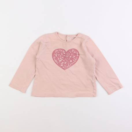 Tee-shirt - 2 ans Rose 1 - vertbaudet enfant 
