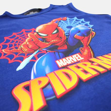 Ensemble garçon débardeur et short spiderman Gris+Rouge 4 - vertbaudet enfant 
