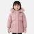 Parka fille imprimée Noir+Rose+Rose clair 7 - vertbaudet enfant 