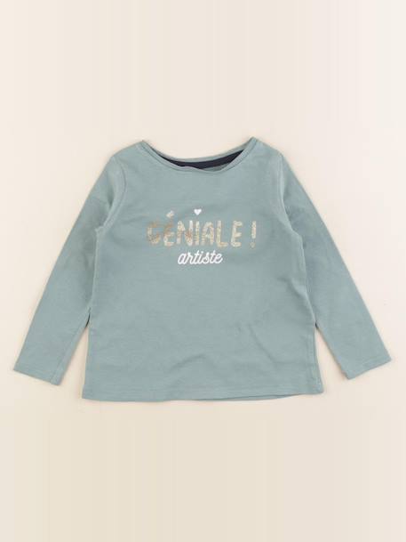 Tee-shirt - 2 ans Vert 1 - vertbaudet enfant 