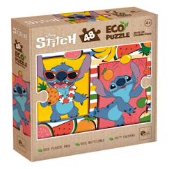 Jouet-Jeux éducatifs-Puzzles-Eco-puzzle 48 pcs mini double face stitch