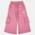 Pantalon fille Bleu+Noir+Rose 16 - vertbaudet enfant 