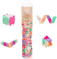 Jouet-Jeux d'imagination-Jeu de construction plus plus mega tube perles – 240 éléments - dès 3 ans