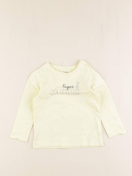 Tee-shirt - 2 ans Jaune 1 - vertbaudet enfant 
