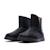 Boots enfant aldize Bordeaux+Marine+Noir 12 - vertbaudet enfant 