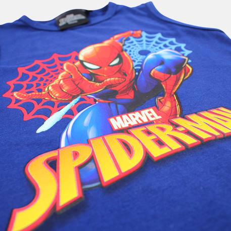 Ensemble garçon débardeur et short spiderman Gris+Rouge 9 - vertbaudet enfant 
