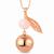 De grossesse collier perle et feuille Argent+Rose 6 - vertbaudet enfant 