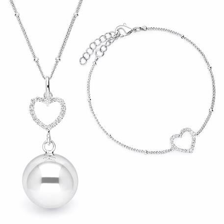 Coffret  de grossesse et bracelet Argent+Or+Rose 1 - vertbaudet enfant 