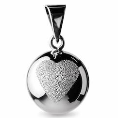 -De grossesse collier coeur pailleté
