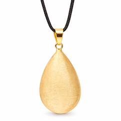 -De grossesse collier goutte effet brossé