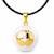 De grossesse collier  avec pieds dorés Blanc avec pieds dorés 2 - vertbaudet enfant 