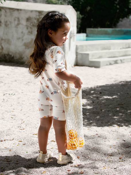 Combinaison manches courtes multicolore 4 - vertbaudet enfant 