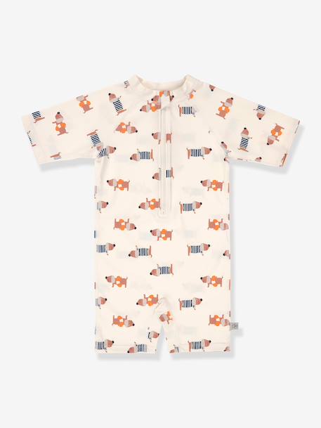 Combinaison manches courtes multicolore 1 - vertbaudet enfant 