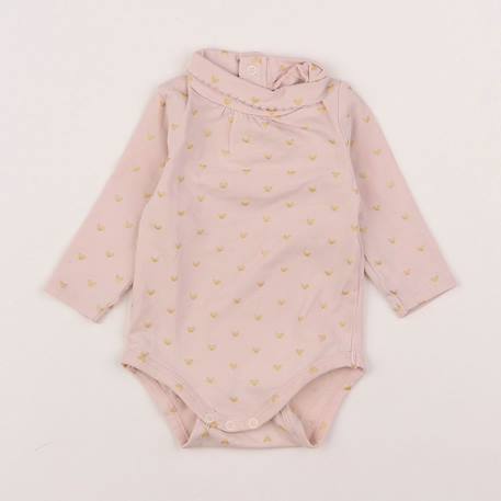 Body à col - 3 mois Rose, or 1 - vertbaudet enfant 