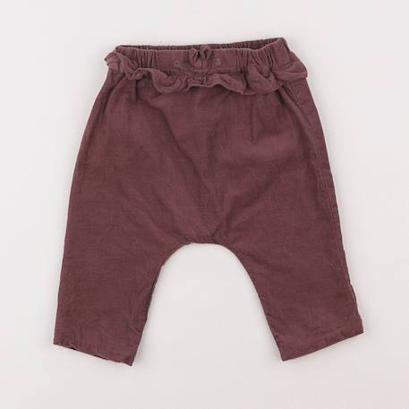 Sarouel - 6 mois Violet 1 - vertbaudet enfant 