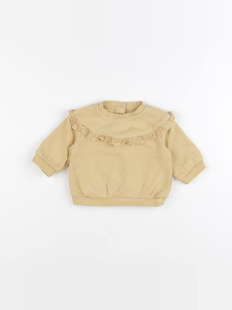 Sweat - 3 mois Jaune 1 - vertbaudet enfant 