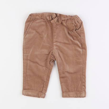Pantalon - 6 mois Marron 1 - vertbaudet enfant 