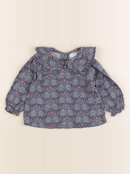 Blouse - 12 mois Bleu 1 - vertbaudet enfant 