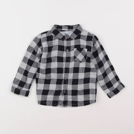 Chemise - 12 mois Noir 1 - vertbaudet enfant 