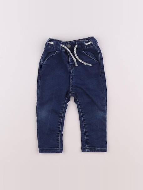 Jean - 9 mois Bleu 1 - vertbaudet enfant 