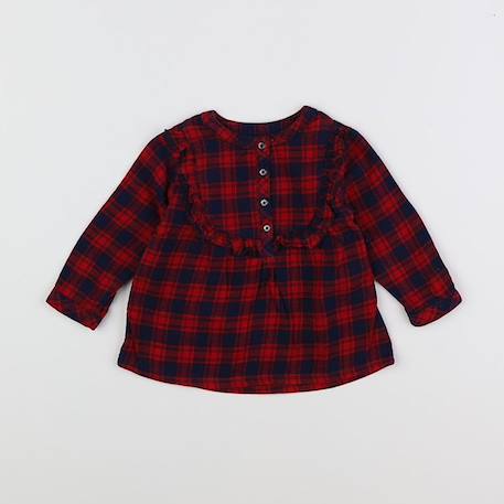 Blouse - 6 mois Rouge 1 - vertbaudet enfant 