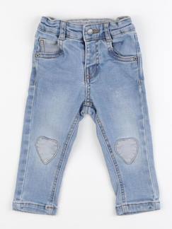Seconde main-Fille-Pantalon-Jean - 12 mois