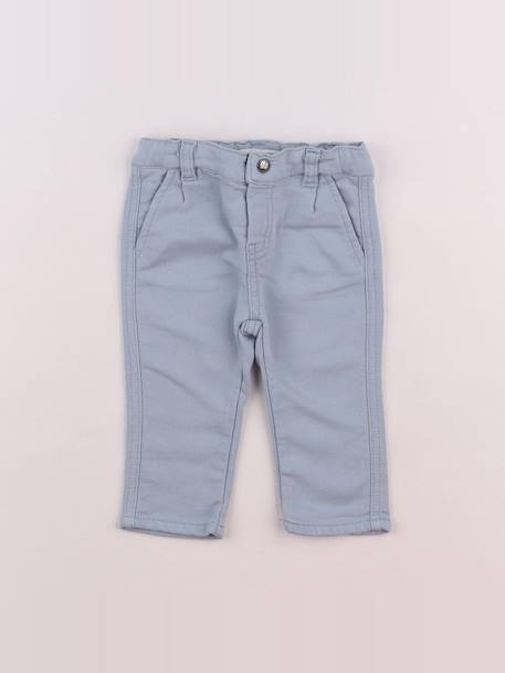 Pantalon - 6 mois Bleu 1 - vertbaudet enfant 