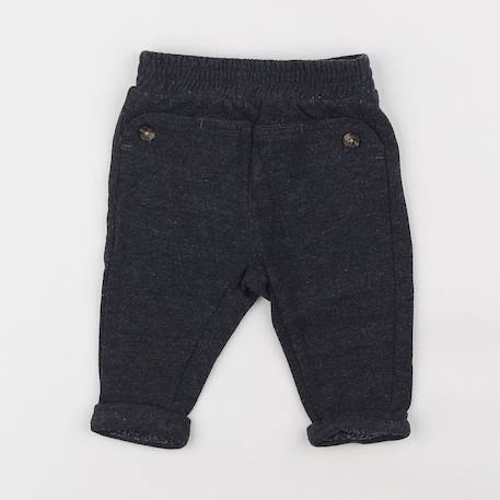 Pantalon - 3 mois Gris 1 - vertbaudet enfant 
