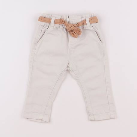 Pantalon - 3 mois Beige 1 - vertbaudet enfant 