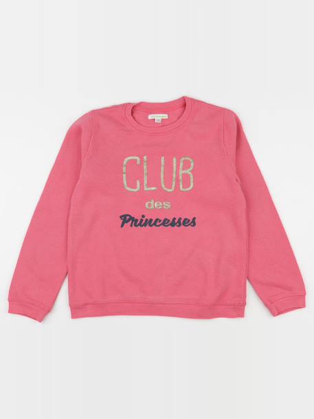 Sweat - 12 ans Rose 1 - vertbaudet enfant 