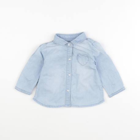 Blouse - 9 mois Bleu 1 - vertbaudet enfant 