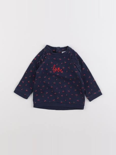 Sweat - 3 mois Bleu 1 - vertbaudet enfant 