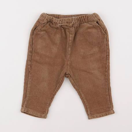 Pantalon - 6 mois Marron 1 - vertbaudet enfant 