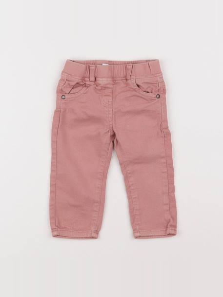 Pantalon - 9 mois Rose 1 - vertbaudet enfant 