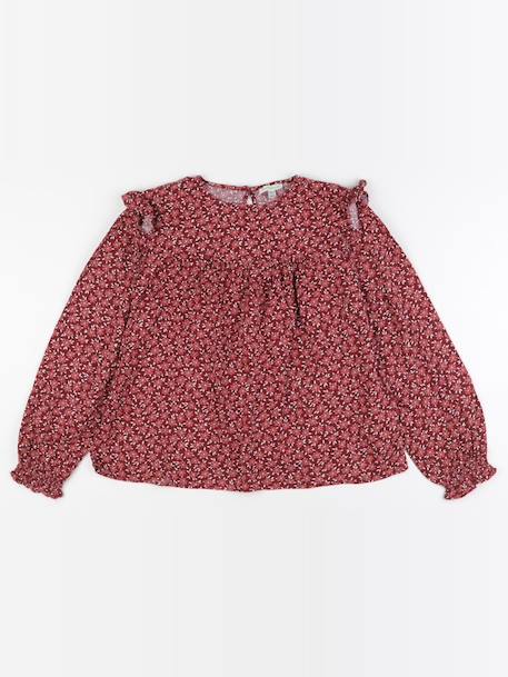 Blouse - 12 ans Rouge 1 - vertbaudet enfant 