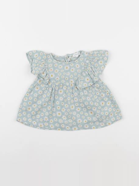 Blouse - 9 mois Vert 1 - vertbaudet enfant 
