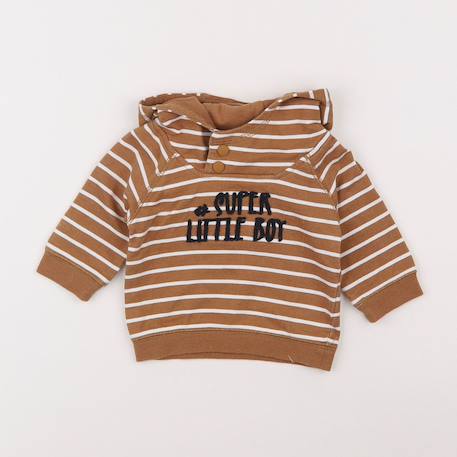 Sweat - 3 mois Marron 1 - vertbaudet enfant 