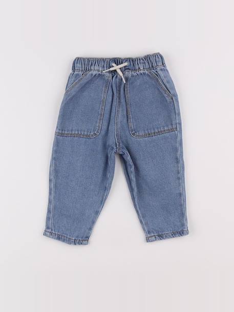 Jean - 6 mois Bleu 1 - vertbaudet enfant 