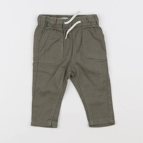 Pantalon - 3 mois Vert 1 - vertbaudet enfant 