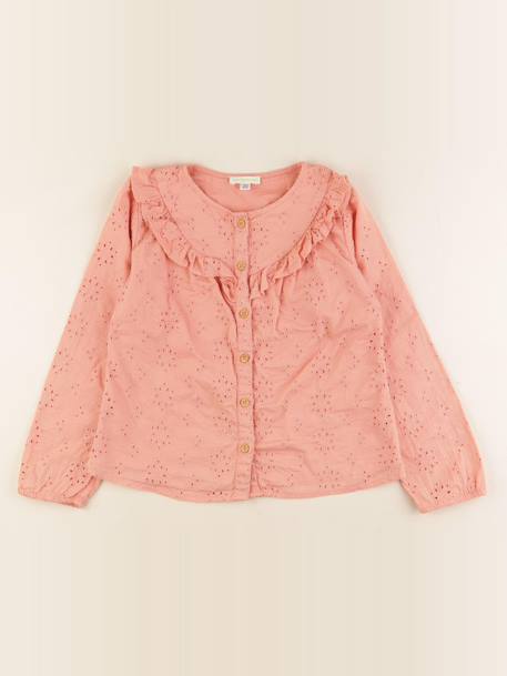 Blouse - 8 ans Rose 1 - vertbaudet enfant 