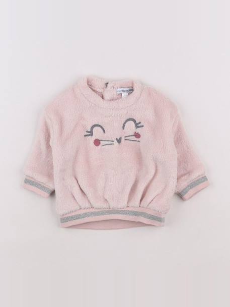 Sweat - 3 mois Rose 1 - vertbaudet enfant 