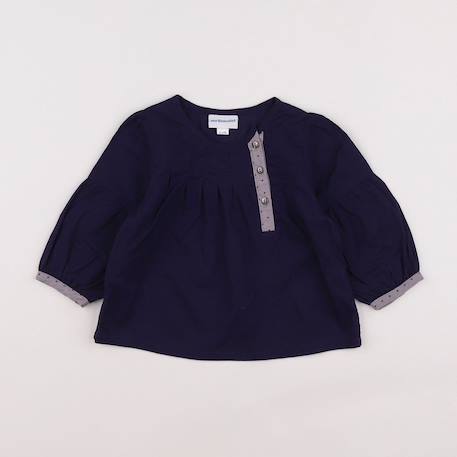 Blouse - 6 mois Bleu 1 - vertbaudet enfant 
