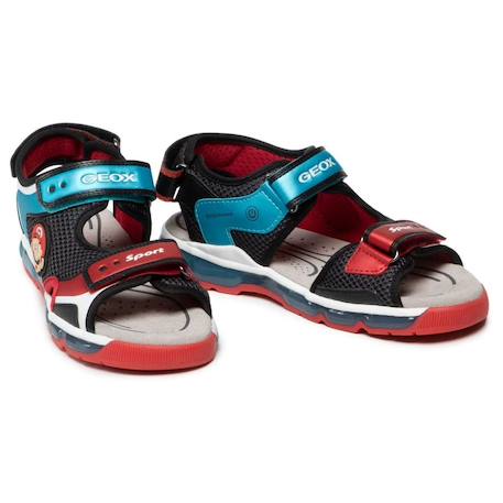 Sandales cuir, synthétique mario Multicolore 4 - vertbaudet enfant 