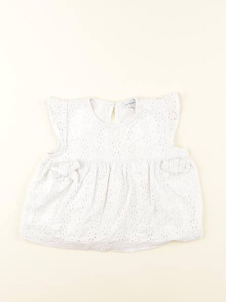 Blouse - 18 mois Blanc 1 - vertbaudet enfant 