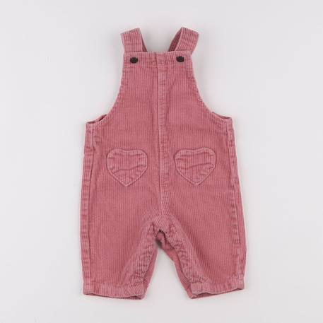 Salopette - 3 mois Rose 1 - vertbaudet enfant 