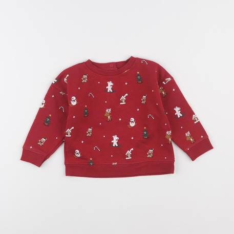 Sweat - 18 mois Rouge 1 - vertbaudet enfant 