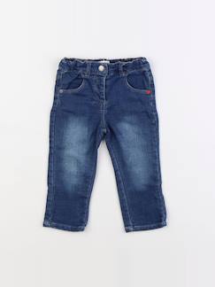 Seconde main-Fille-Pantalon-Jean - 9 mois