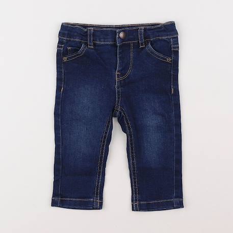 Jean - 6 mois Bleu 1 - vertbaudet enfant 
