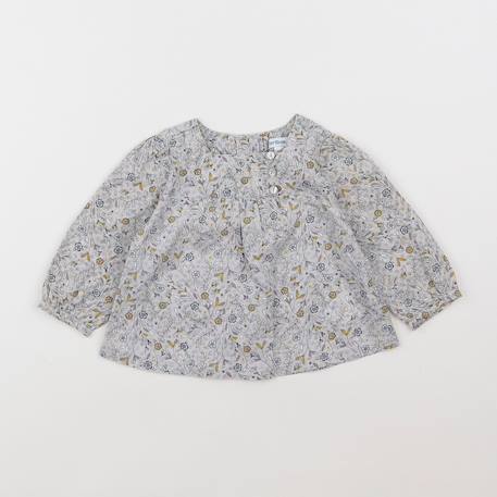 Blouse - 6 mois Gris 1 - vertbaudet enfant 