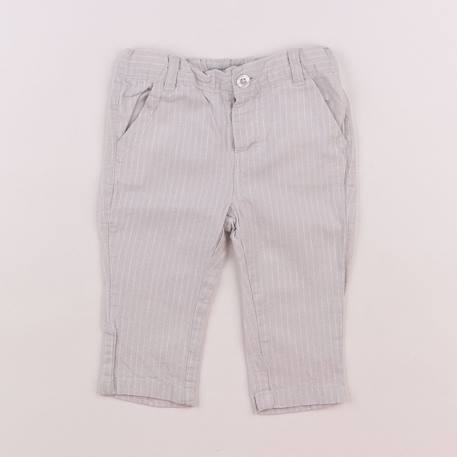 Pantalon - 6 mois Beige 1 - vertbaudet enfant 